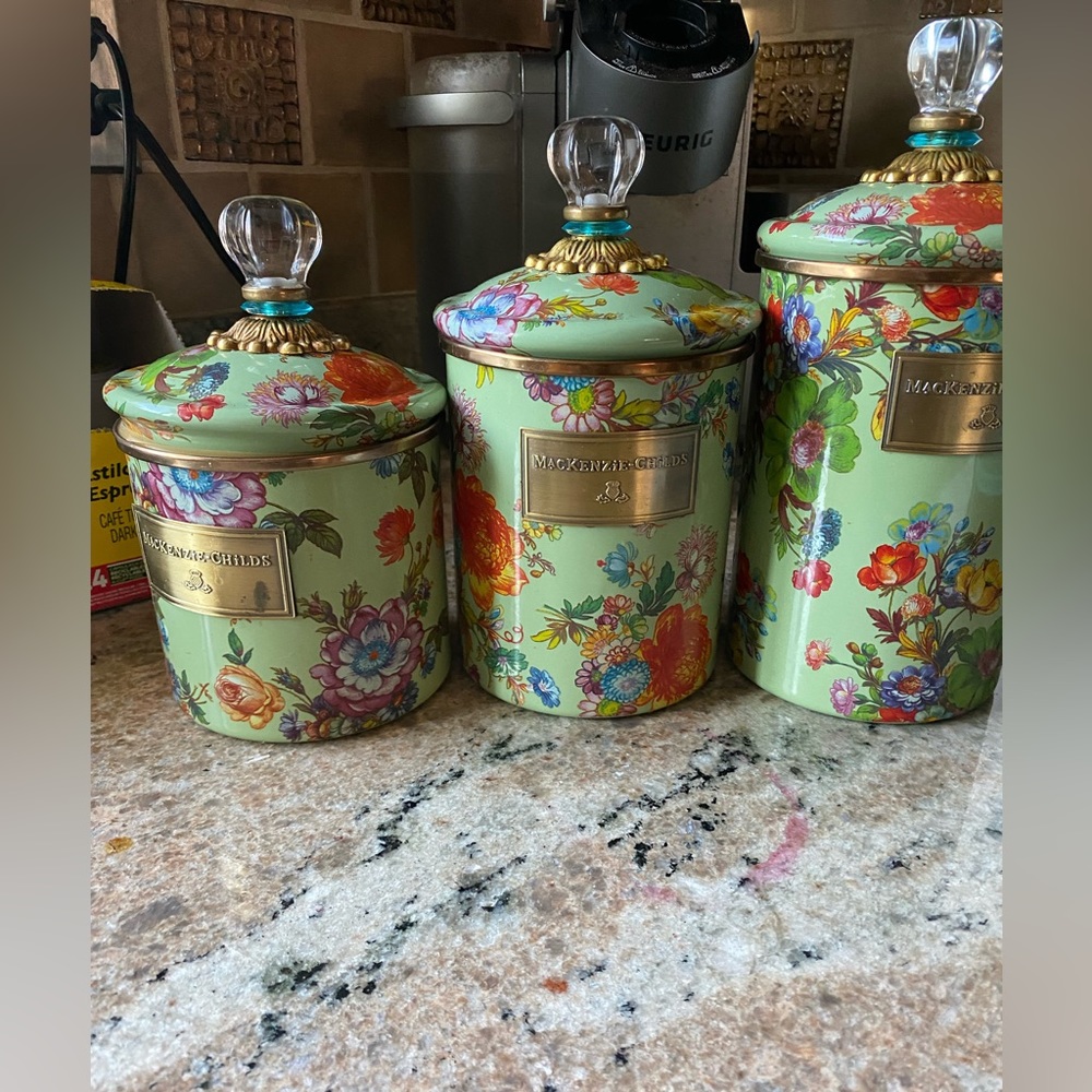 McKenzie Childs Canisters
